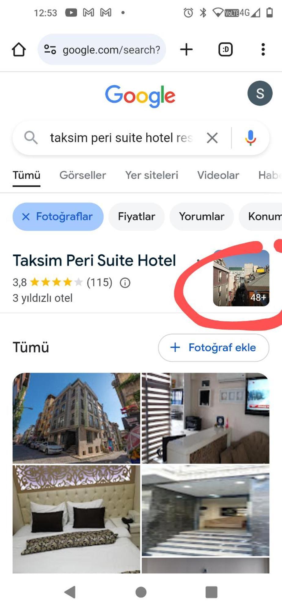 Taksim Peri Suite Stambuł Zewnętrze zdjęcie